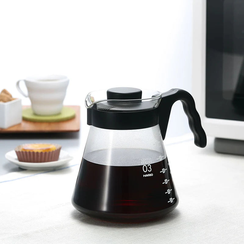 V60 Kaffe Serveringskande, glas 02