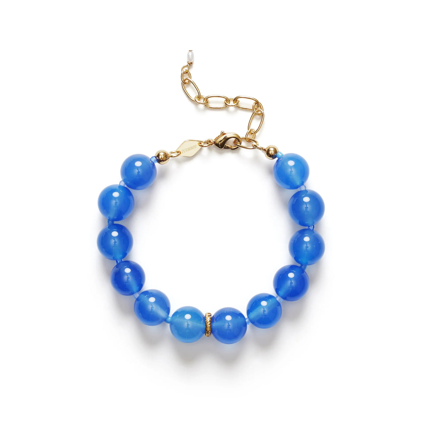 Ball armbånd, Pacific blue