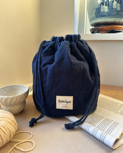 Knitter's Project Bag, Night Sky