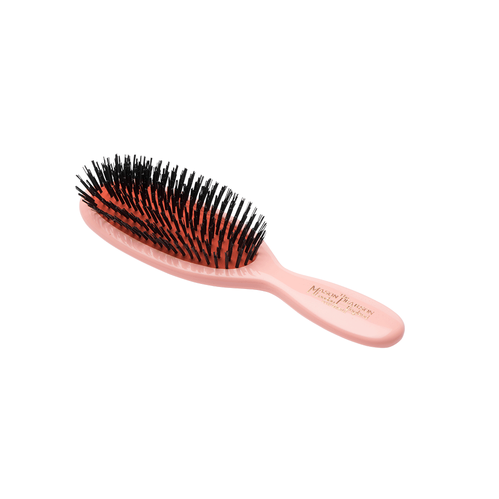 Hårbørste, Pocket Boar Bristle B4, pink