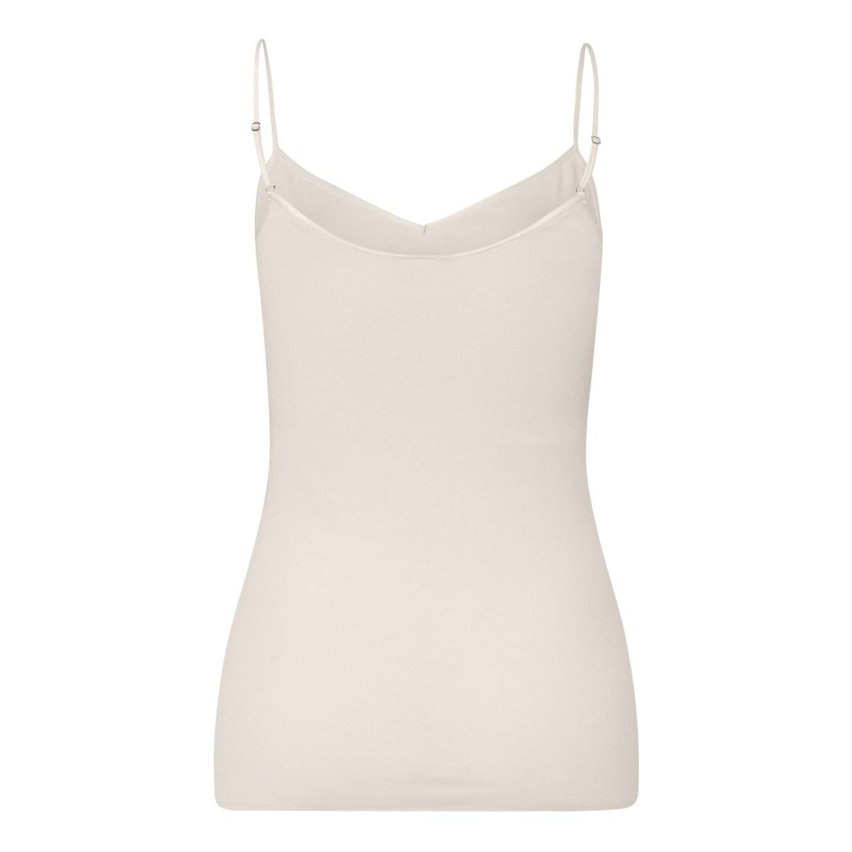 V-hals Camisole, Cotton Seamless, pale cream