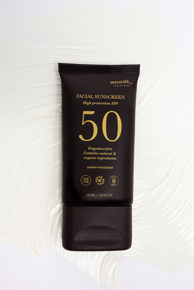 Solcreme, ansigt SPF50